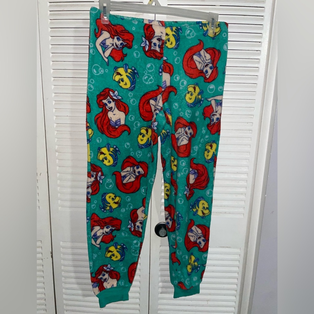 Disney The Little Mermaid Ariel Sleepwear Pajama Pants Size Medium (8-10)